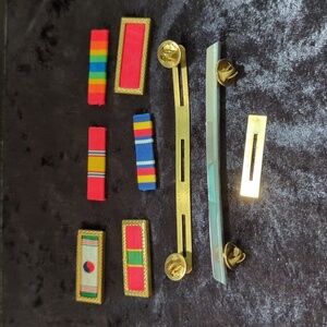 U.S. Army 2nd Battalion 5th Infantry Medal Award Ribbons Set of 6 Ready to Wear